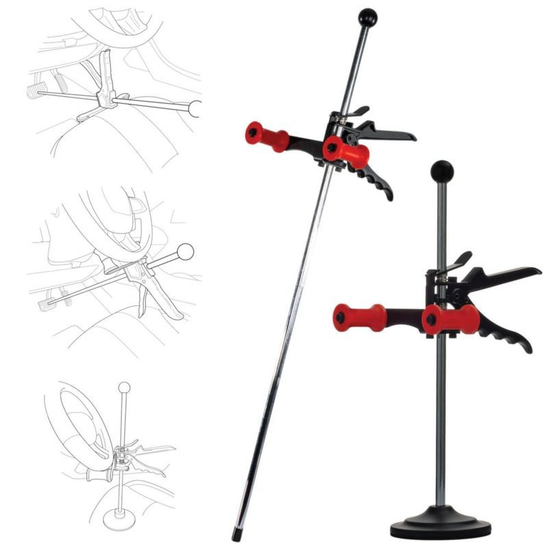 Kit Soporte de Volante y Depresor de Pedal de Freno AUTOSOLO