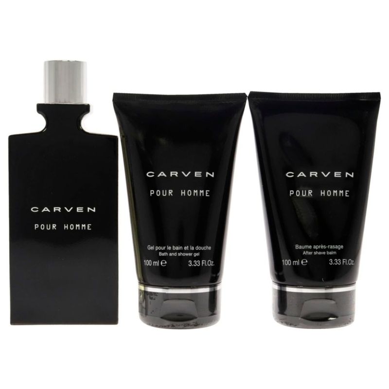 Set de regalo Perfume Carven Pour Homme de 100 ml EDT + para después del afeitado