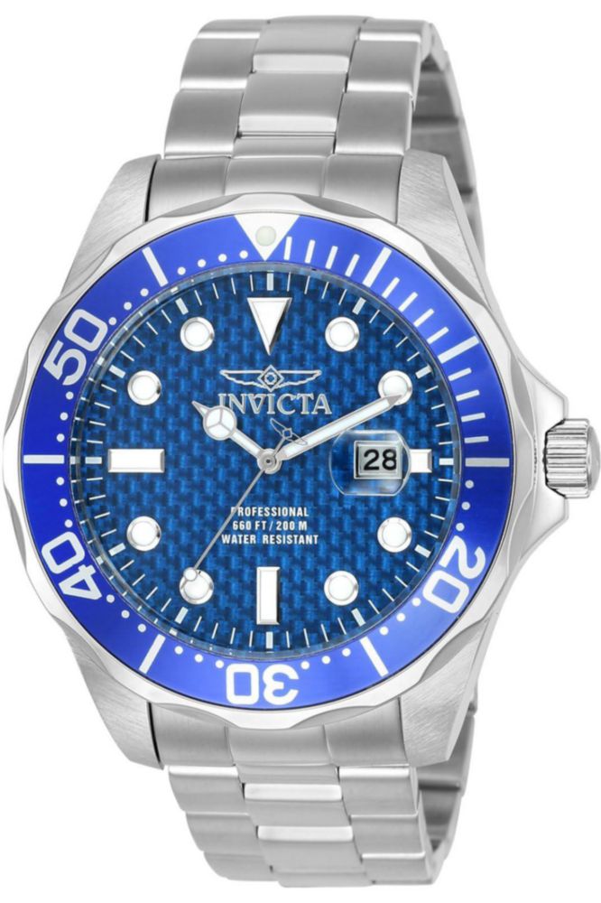 Reloj Invicta Pro Diver 12563 para hombre de acero inoxidable azul