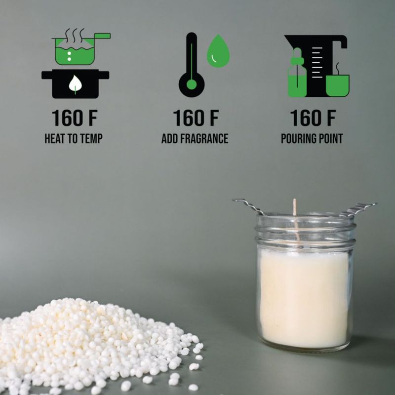 Perlas de cera Wax American Soy Organics 45 kg Mezcla de soja