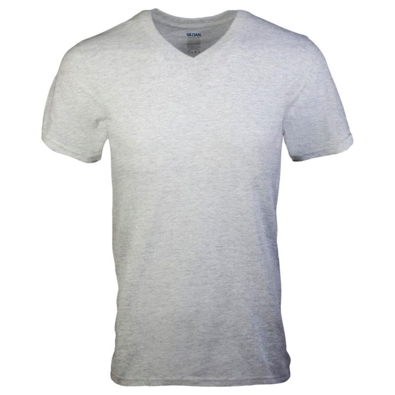 Camiseta Gildan G1103 Cuello V Pack de 5 - Talla S