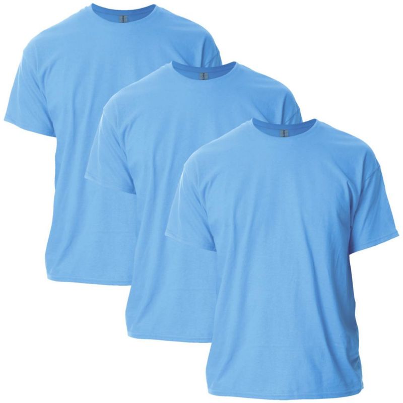 Camiseta Gildan G2000 Azul Carolina Pack de 3 XL