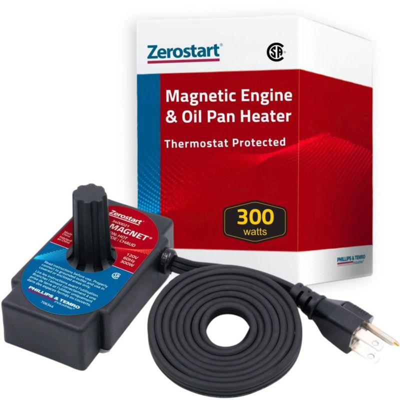 Calentador de Bloque de Motor Zerostart 300W con Termostato 120V
