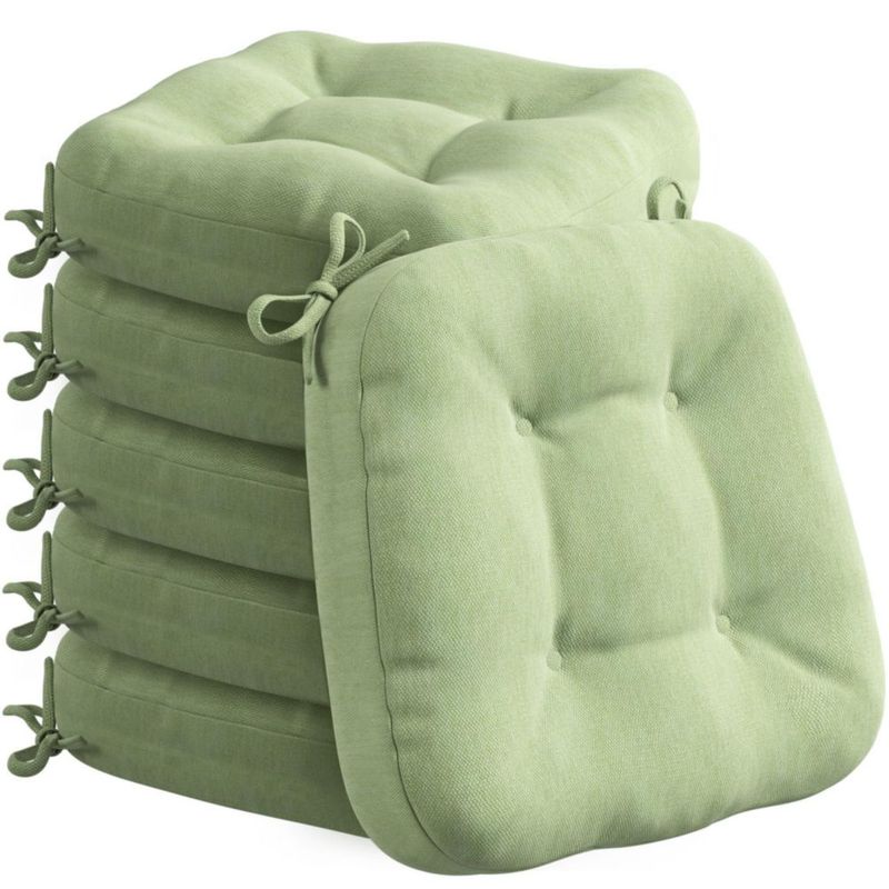 Cojines para Silla Codi Pack de 6 (42 × 42 × 9 cm) Espuma de Memoria