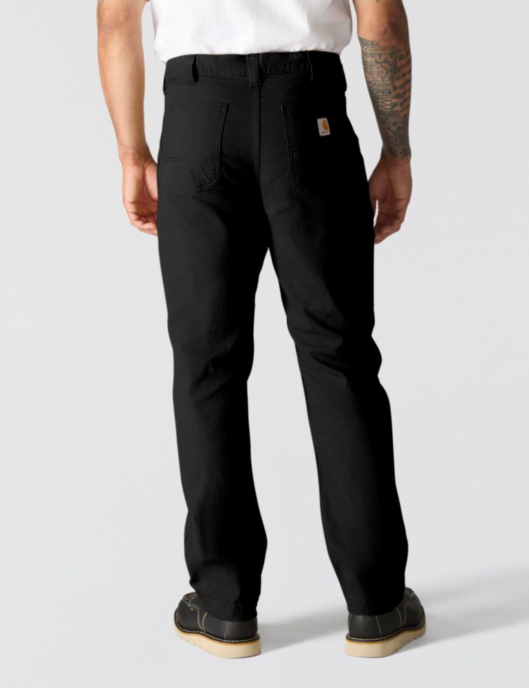 PANTALONES Carhartt Rigby Negro W36 x L28 Corte Recto Relajado