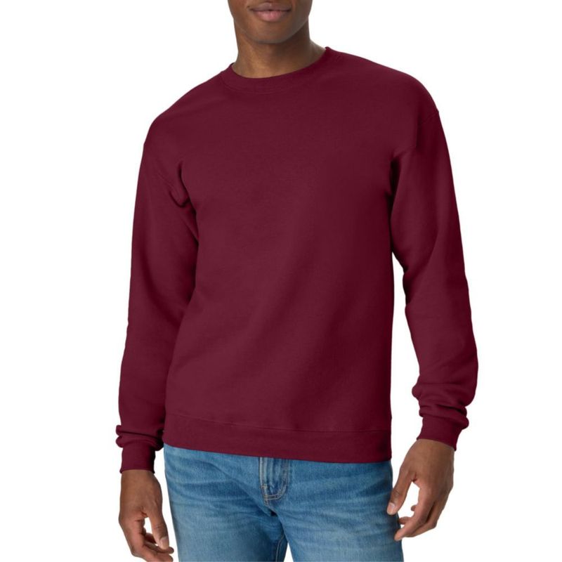 Sudadera Hanes EcoSmart Fleece 3XL Granate