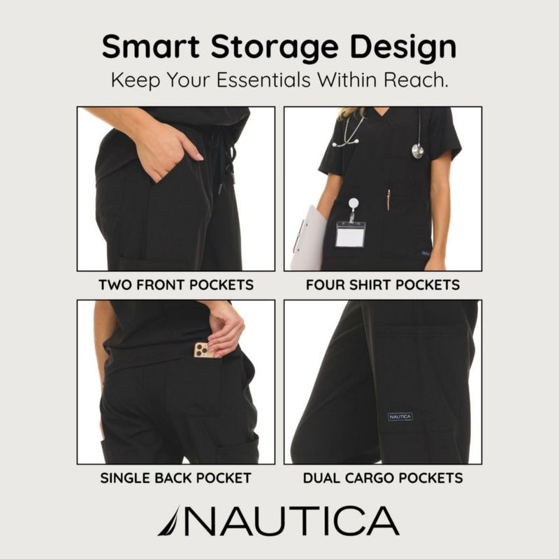 Juego de Batas Nautica Mujer 2 Piezas – Top y Pantalón Stretch