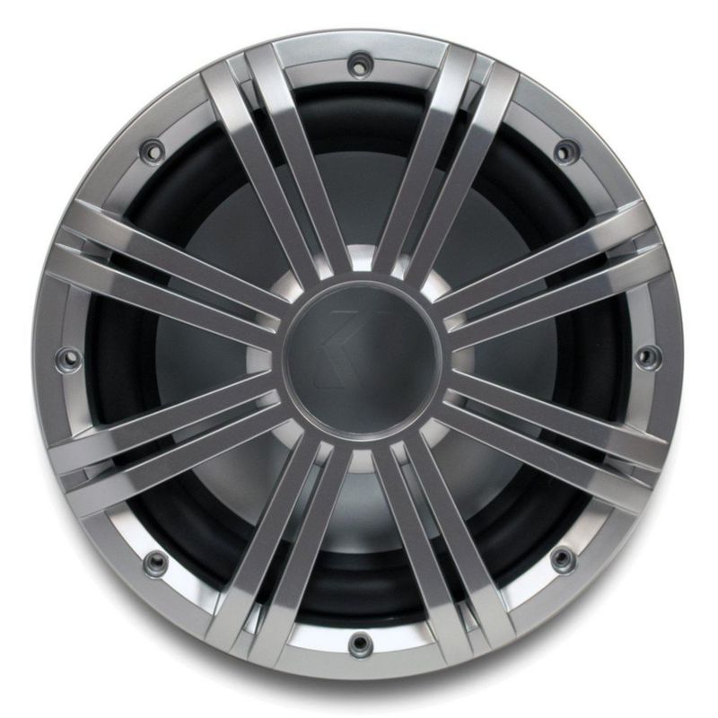 Subwoofer KICKER 25 cm 4 Ω Marine Free Air plateado