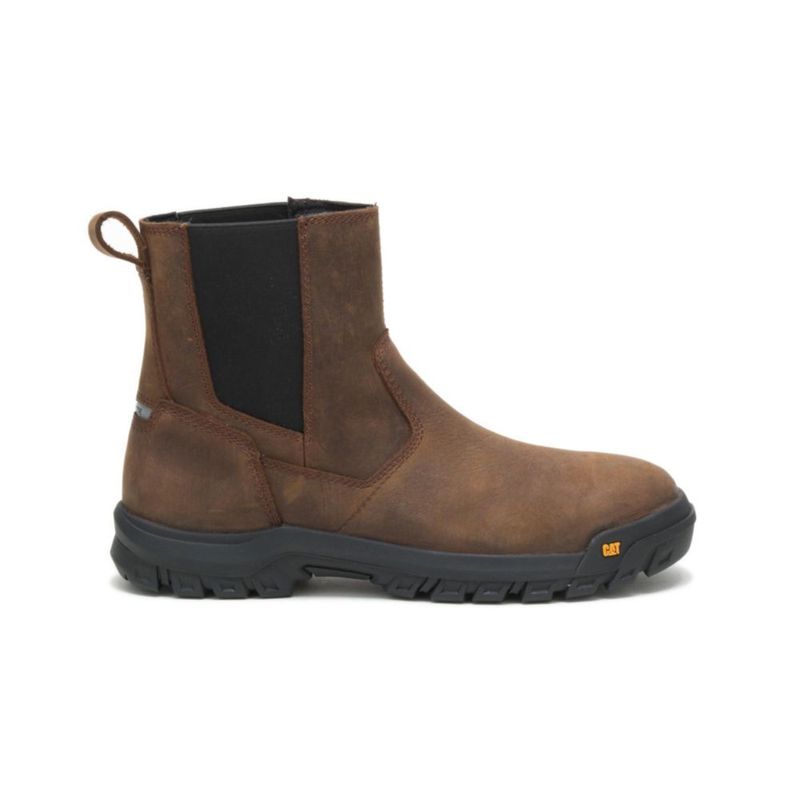 BOTA CAT Wheelbase con puntera de acero color Arcilla 43 EU
