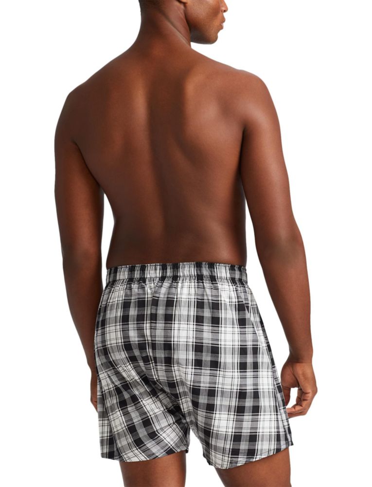 Boxer POLO RALPH LAUREN SM Pack de 3 (Bengal Stripe Stockton Plaid Polo Black)