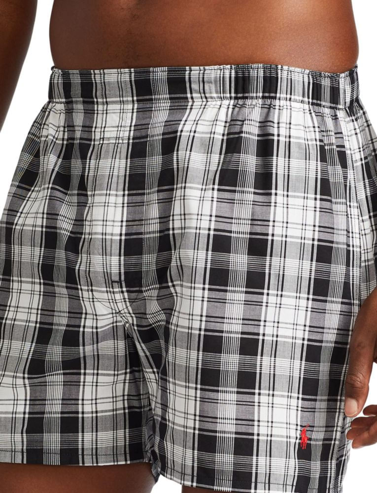 Boxer POLO RALPH LAUREN SM Pack de 3 (Bengal Stripe Stockton Plaid Polo Black)