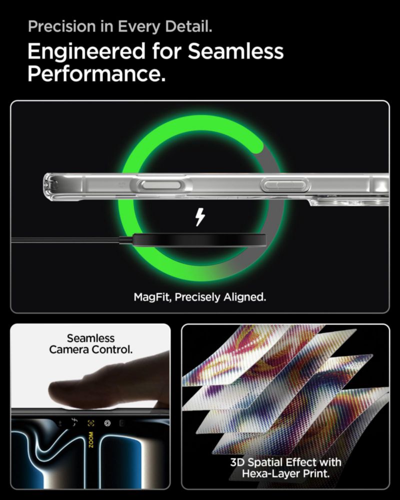 Funda para Teléfono Spigen Ultra Hybrid MagFit c11