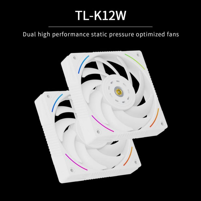 Disipador de CPU Thermalright 120 Vision MAX ARGB Blanco