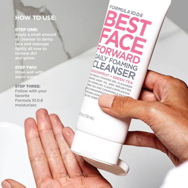 Limpiador Facial FORMULA 10.0.6 150 ml Espumoso para Piel Clara