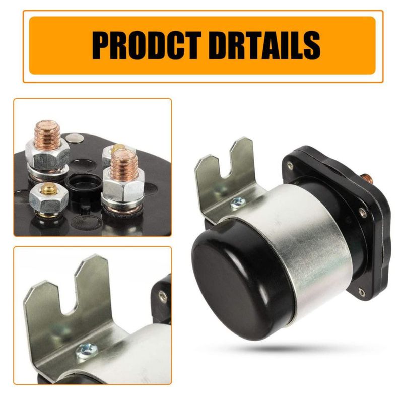 Solenoide RANSOTO 12 V DC 200 A 4 terminales