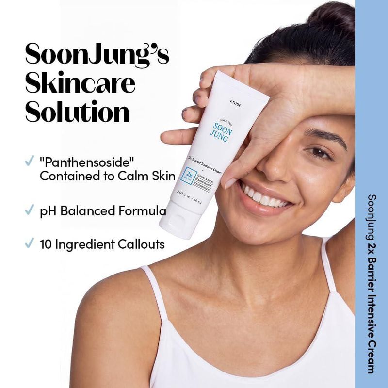 Set Hidratante Facial ETUDE SoonJung 2x Barrera