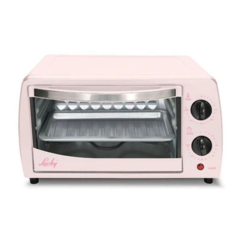 Horno Eléctrico Lucky Küki Pink 10 Litros