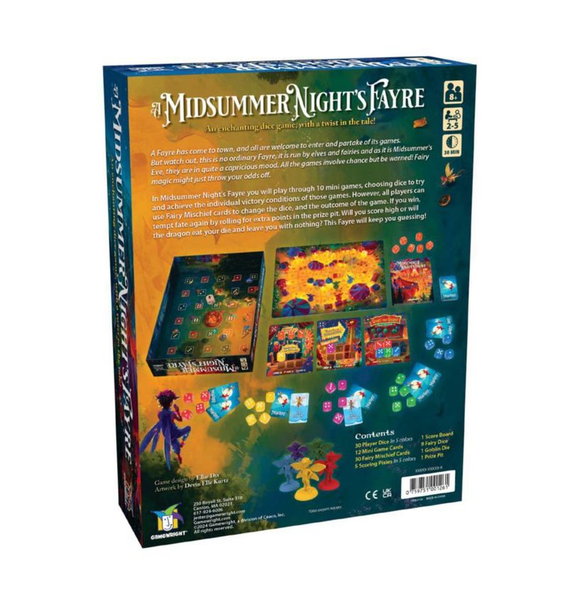 Juego de mesa CEACO A Midsummer Night's Fayre 8+