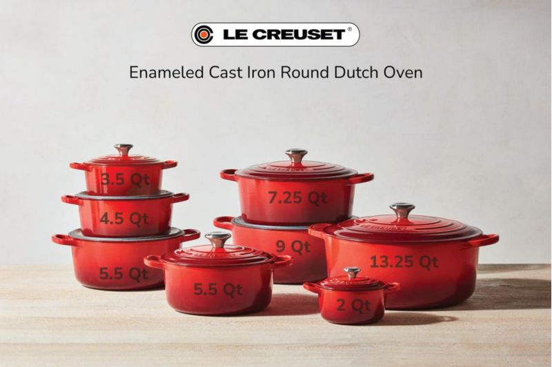 Cacerola Le Creuset 45 L Cereza/Crucible