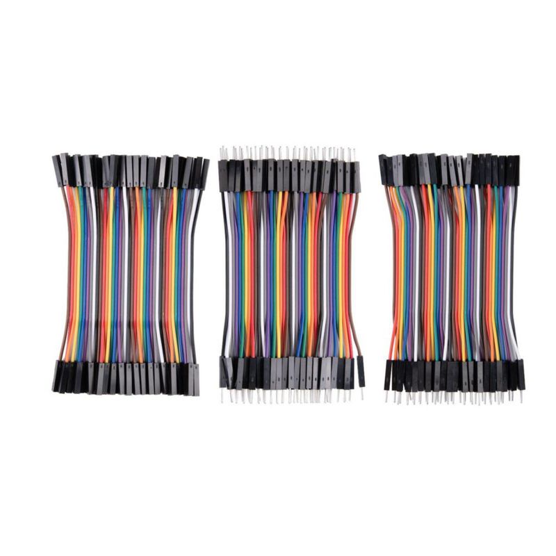 Cables de puente ELEGOO 120 uds 10 cm (Kit Dupont)