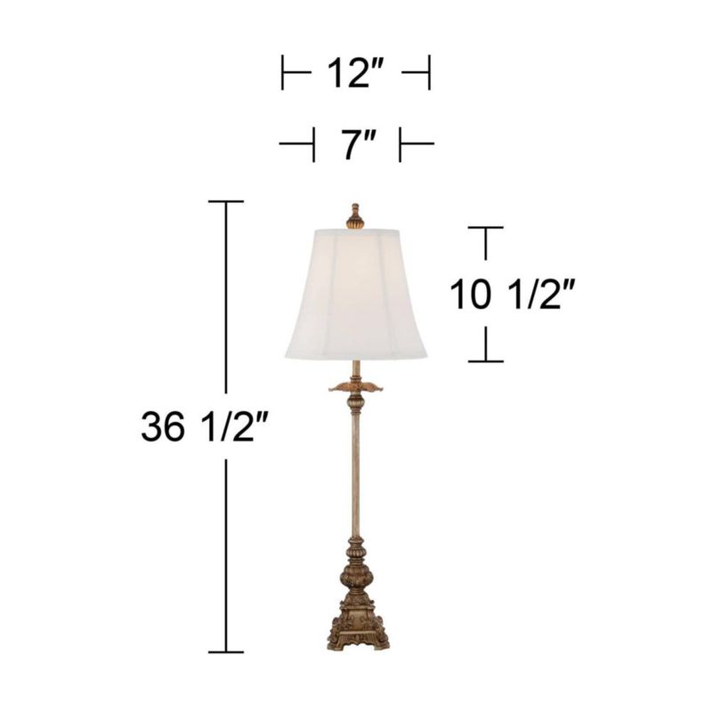 Lámpara Regency Hill 91 cm Oro – Juego de 2 para mesa de buffet