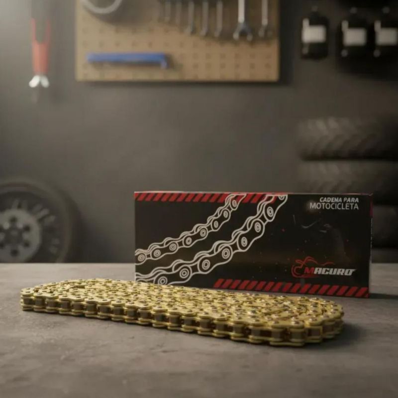 Cadena Macuro 520ho 126 Gold Reforzada O-ring Moto