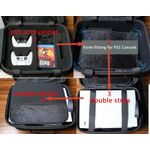 Estuche rígido RIGICASE para PS5 PS5 PRO y PS5 Slim con asa y correa