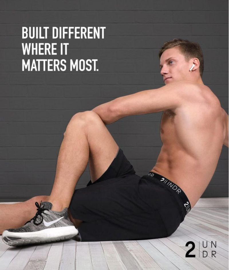 Boxer 2UNDR Swing Shift 15 cm 3 piezas Blanco