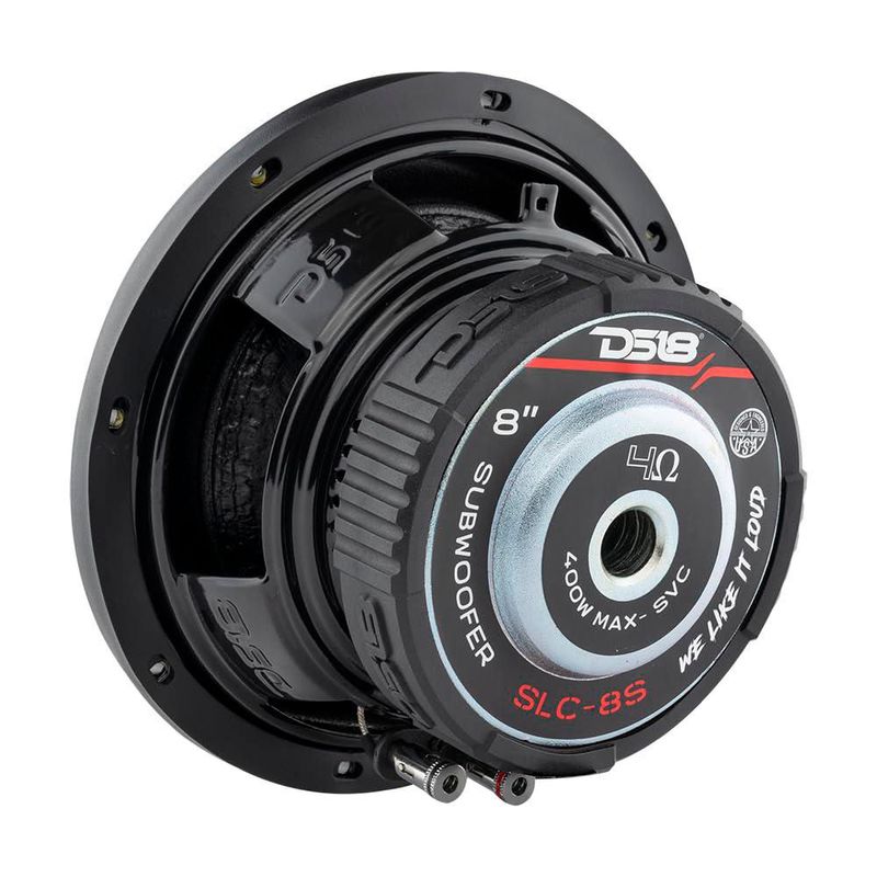 Subwoofer DS18 20 cm 400 W Máx 200 W RMS 4 Ω