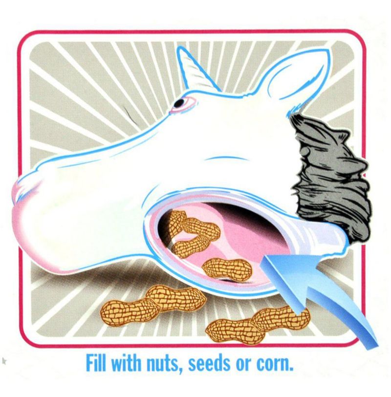 Comedero para ardillas Mcphee Archie Unicorn Head