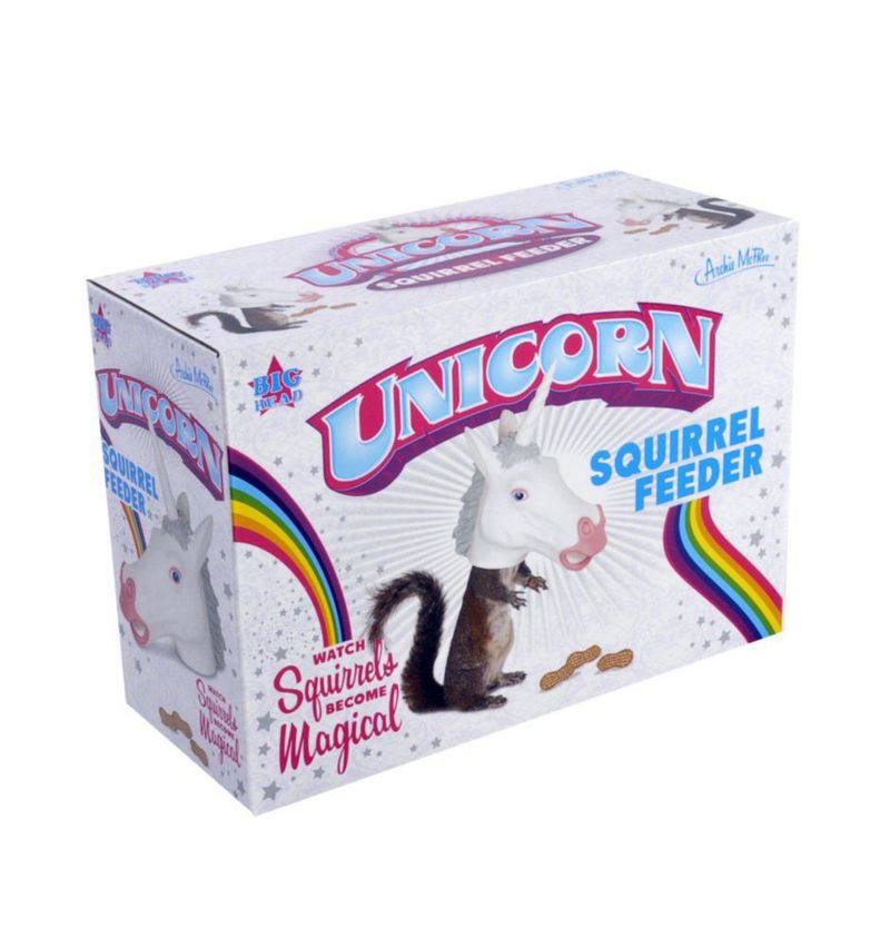 Comedero para ardillas Mcphee Archie Unicorn Head