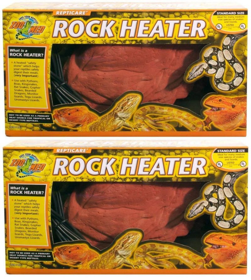 Calentador de Roca Mini Zoo Med 5W (Pack de 2)