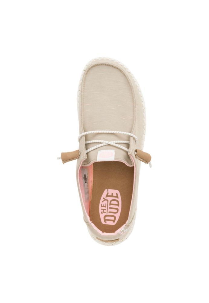 Mocasines HEYDUDE Wendy jaspeado stretch Quarry talla 11