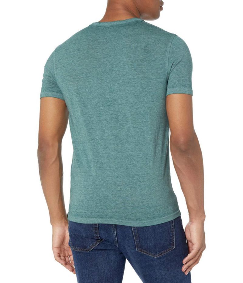 CAMISA Lucky Brand Burnout June Bug talla L