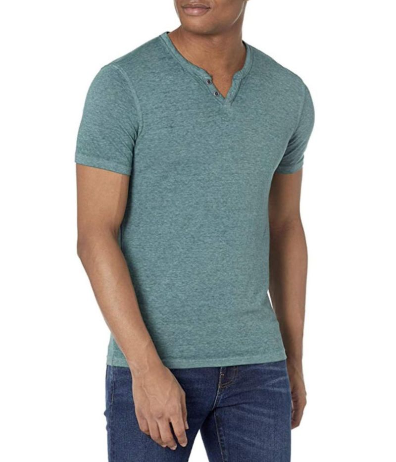 CAMISA Lucky Brand Burnout June Bug talla L