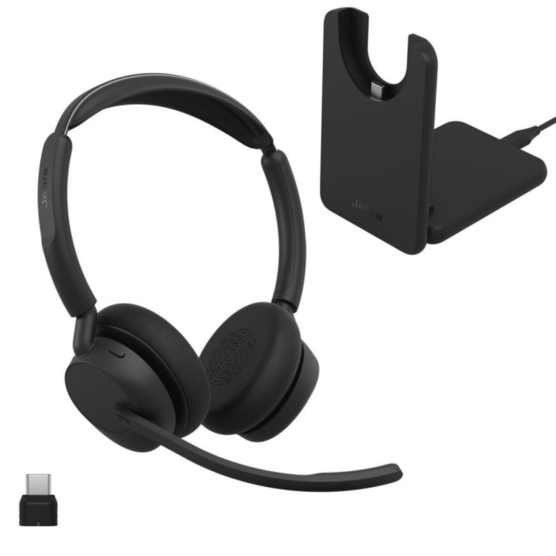 Auriculares Jabra Evolve3 45 inalámbricos Bluetooth con USB‑C