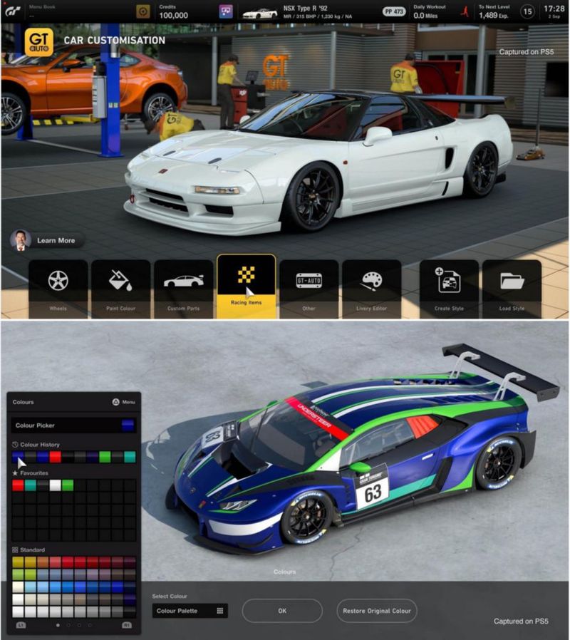 Juego Gran Turismo 7 para PS5 + Palancas de pulgar PremGear y paño de limpieza