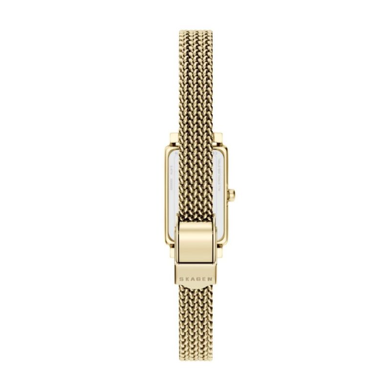 Reloj Skagen Hagen Micro SKW3178 de acero inoxidable dorado