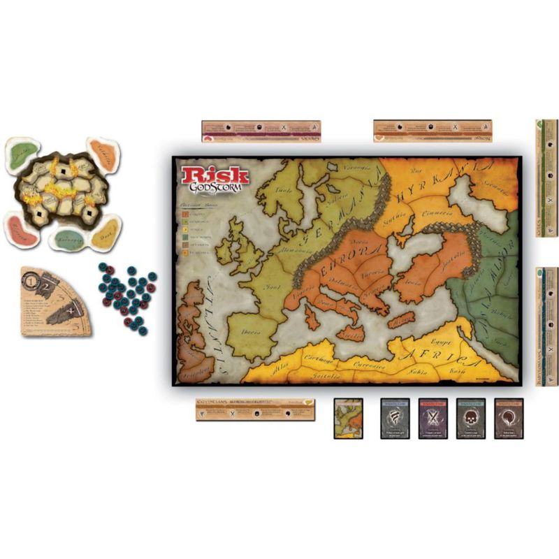 Juego de Mesa Renegado Risk Godstorm Estrategia Bélica 2-5 Jugadores