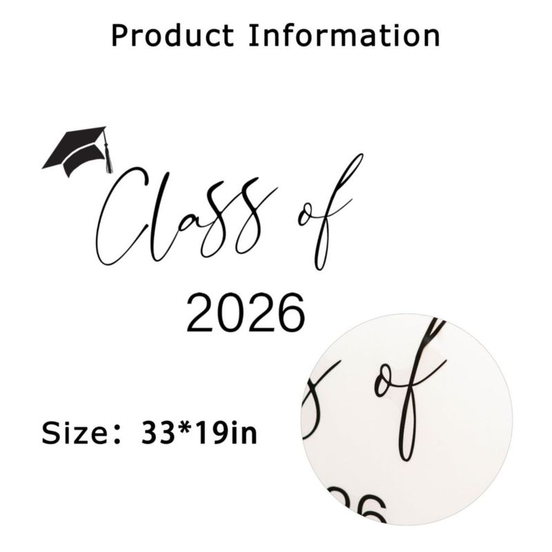 Calcomanía Eurteka Clase de 2026 – Graduación