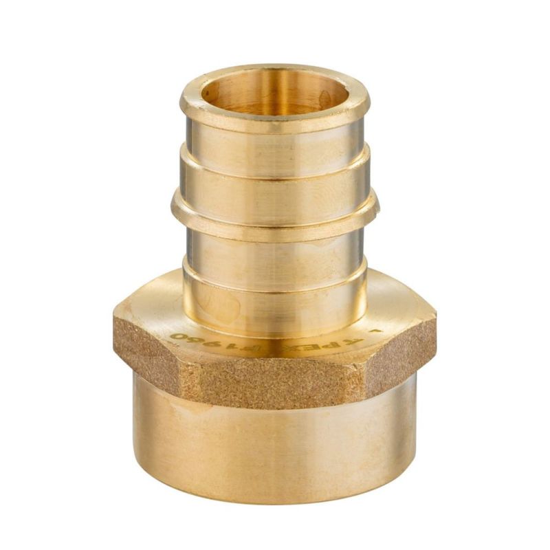 Adaptador EFIELD PEX A de 1 pulgada hembra NPT – Pack de 2