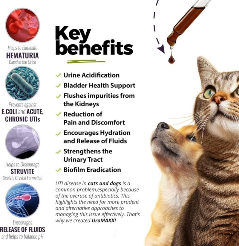 Suplemento para perros y gatos UroMAXX 177 ml sabor salmón – paquete de 2