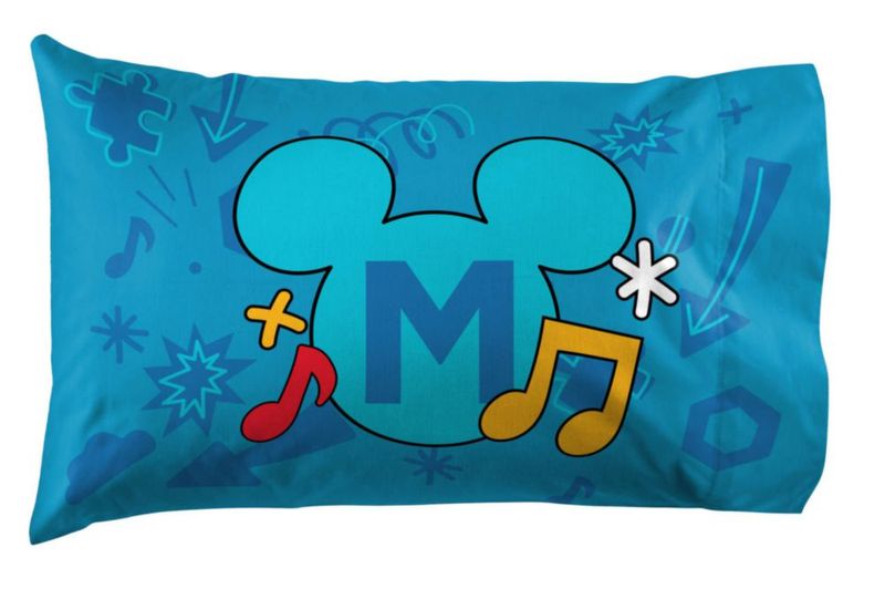Juego de sábanas Jay Franco Queen de 4 piezas azul Mickey Mouse