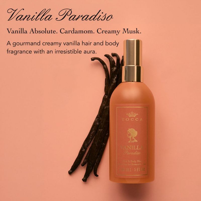 Bruma para Cabello TOCCA Vanilla Paradiso 150 ml Dulce