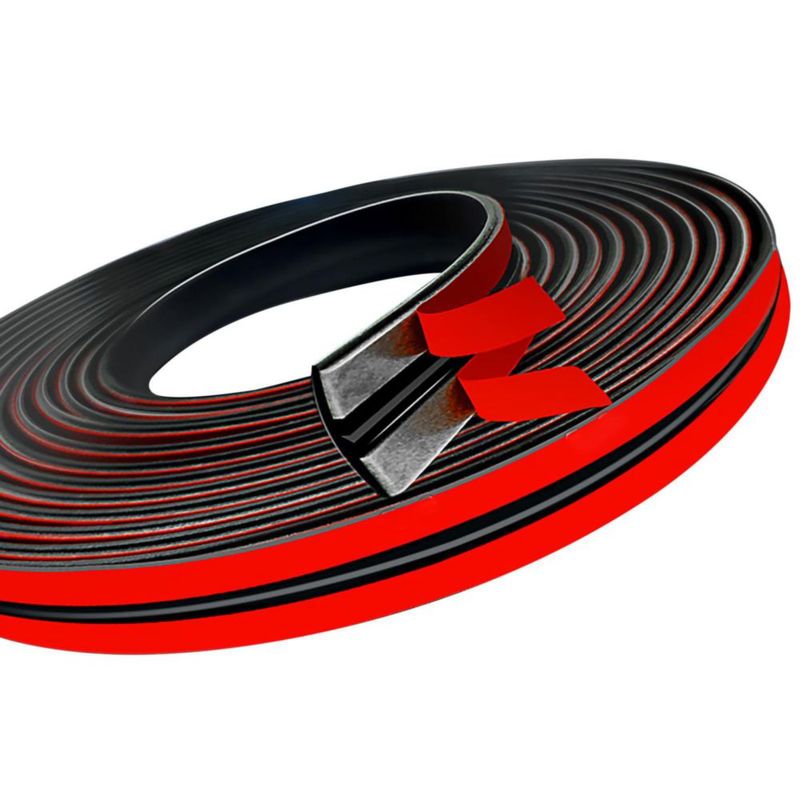 Burlete BOAOSI 14 mm 49 m adhesivo en forma de T
