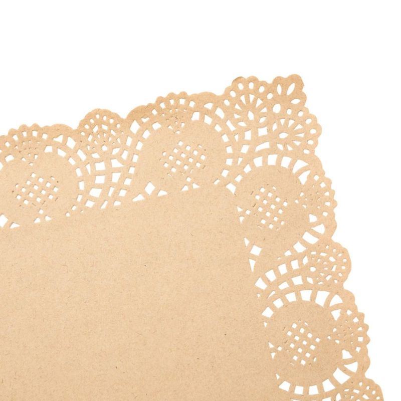 Mantel individual Juvale 39x29 cm Marrón - Pack de 100 desechables