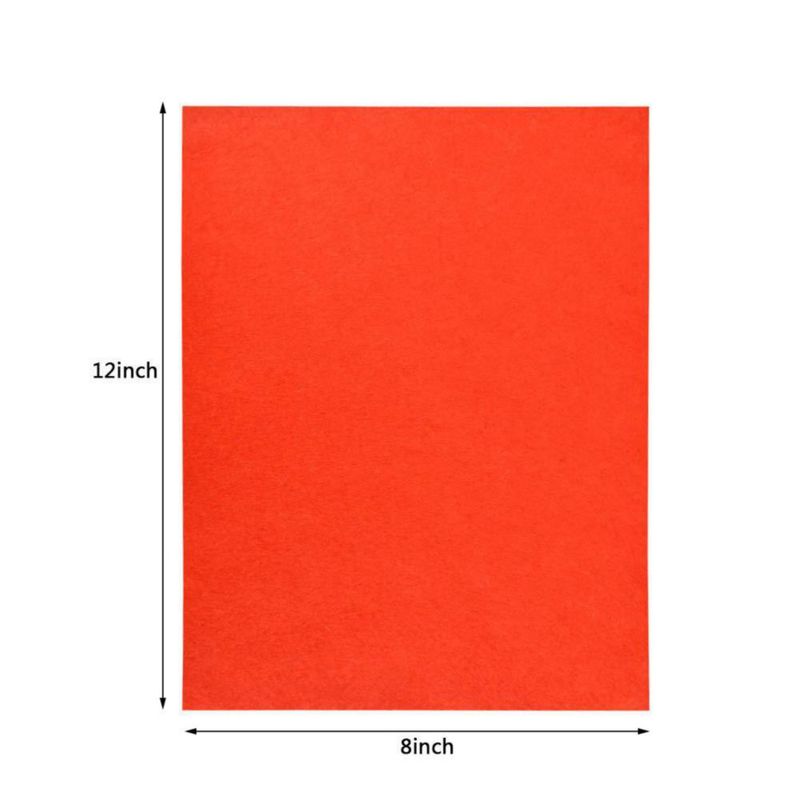 Telas de fieltro BUYGOO 60 uds 20x30 cm 1 mm colores surtidos