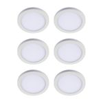 Lámpara de techo HALO 10 cm 5CCT 6 piezas SMD LED