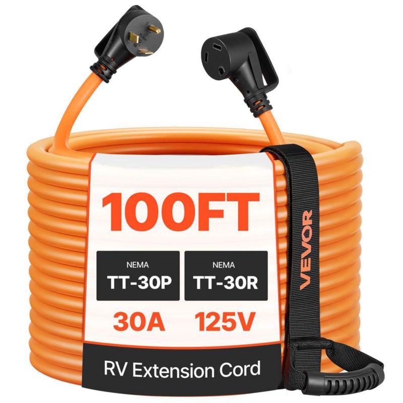 Cable de extensión para RV VEVOR 30A 30 m 125 V 2500 W STW