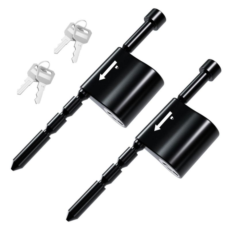 Candado para Enganche RETRUE 1/4" de 4 Longitudes con Llaves Idénticas
